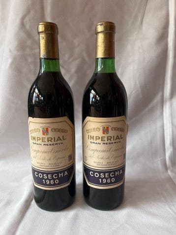 1960 & 1970 C.V.N.E. Imperial - Rioja Gran Reserva, Reserva, Verzamelen, Nieuw