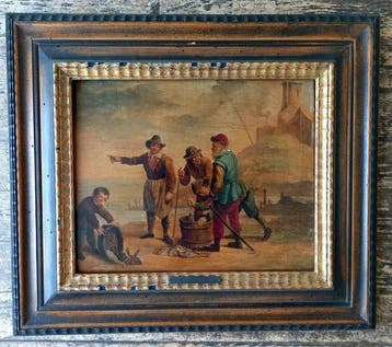 David Teniers (1610-1690), Suiveur de - The fishermen