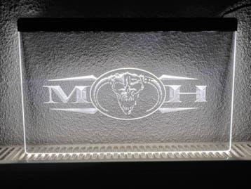 Masters of harcore neon bord lamp LED  verlichting reclame l, Verzenden, Nieuw