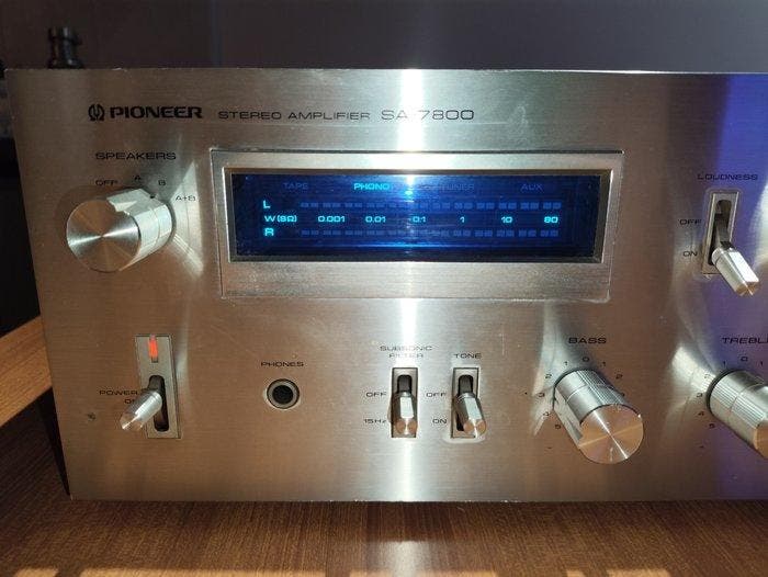 Pioneer - SA-7800 Solid state geïntegreerde versterker, Audio, Tv en Foto, Radio's