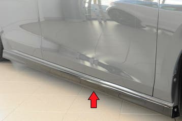 Side skirt XS | geschikt voor Volkswagen Golf 7 2012-2020 /, Autos : Pièces & Accessoires, Verzenden