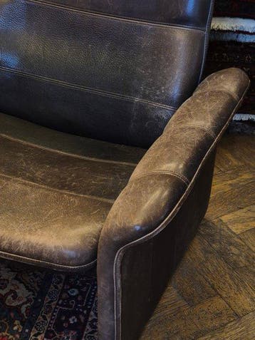 de Sede - Mid-Century Modern Ledersessel – Echtleder Sessel