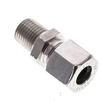 1/4 NPT mâle x 10L Anneau de coupe droit en acier, Verzenden, Nieuw