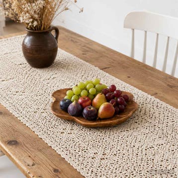 vidaXL Fruitschaal JEPARA Teakbruin Ø 40 cm Massief Teakhout, Verzenden, Nieuw
