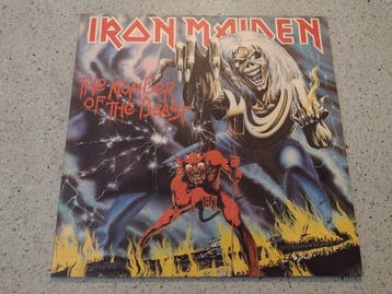 Iron Maiden - The number of the beast - Iron Maiden - Disque, Nieuw in verpakking