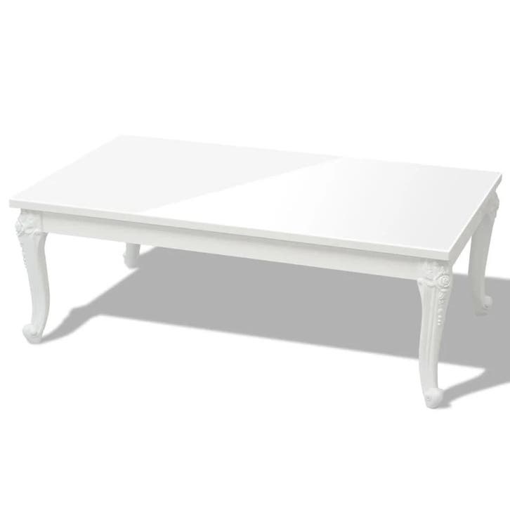 salontafel wit | Retour Deal | Waanzinnige prijs!, Huis en Inrichting, Tafels | Salontafels, 100 tot 150 cm, Rechthoekig, Nieuw
