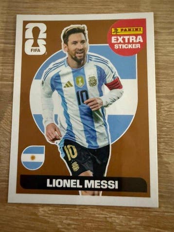 2026 Panini World Cup Lionel Messi, Federico Valverde, Cody, Verzamelen, Nieuw
