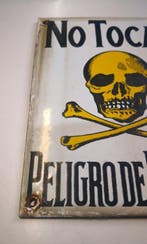 No Tocar - Peligro de Muerte - Emaille bord - Emaille