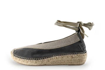 Shabbies Amsterdam Espadrilles in maat 39 Grijs, Espadrilles, Shabbies Amsterdam, Verzenden, Zo goed als nieuw