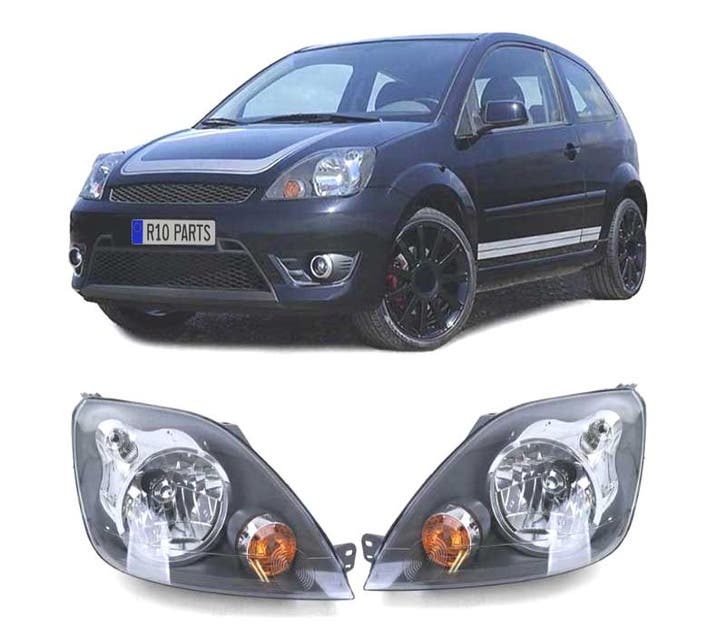 PHARES POUR FORD FIESTA MK6 05-08, Auto-onderdelen, Verlichting, Verzenden