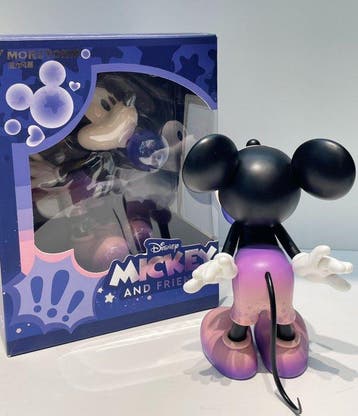 Morstorm - Beeld, Disney Bubble-Blowing Mickey Figure, Verzamelen, Disney, Nieuw