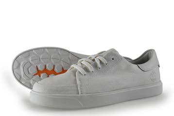 Timberland Veterschoenen in maat 42 Wit, Kleding | Heren, Schoenen, Verzenden, Zo goed als nieuw, Veterschoenen, Wit