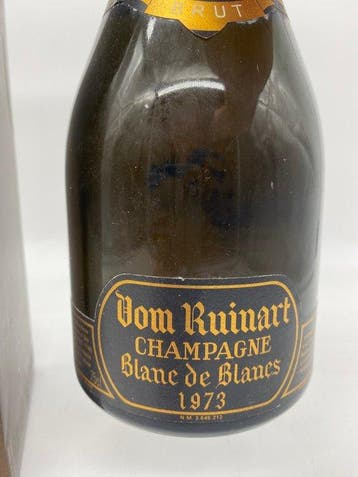 1973 Ruinart, Dom Ruinart Blanc de Blancs - Champagne Blanc, Verzamelen, Wijnen, Nieuw