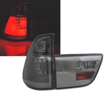 Feux Arrière Pour Bmw X5 E53 99-03 Led Fumé, Verzenden
