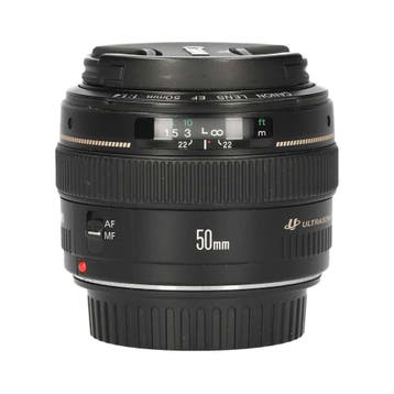 Canon EF 50mm f/1.4 USM met garantie, Audio, Tv en Foto, Foto | Lenzen en Objectieven, Ophalen of Verzenden, Gebruikt