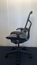 Refurbished Herman Miller Mirra Blauw - 5 Jaar Garantie, Zo goed als nieuw, Bureaustoel, Ergonomisch, Verzenden