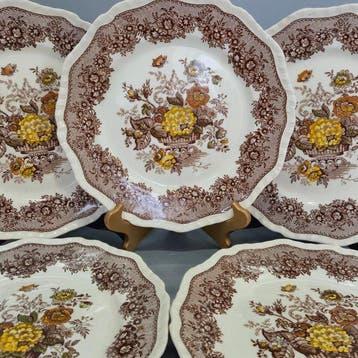 Eetservies - Masons Ascot Speiseteller 5-teilig England