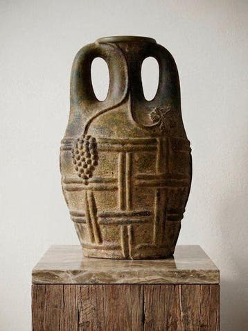 Pichet - Terre cuite - Vase décoratif en céramique pour le