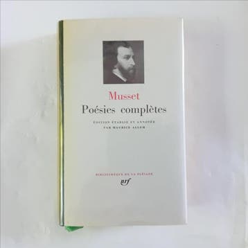 LA PLEIADE - Musset (Poésies complètes) + Marivaux (Théâtre