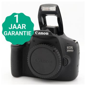 Canon EOS 2000D body | Tweedehands, Verzenden, Zo goed als nieuw, Canon
