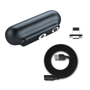 Magnetische Mini Powerbank 2600mAh voor iPhone Lightning  -, Verzenden, Nieuw, Stuff Certified®