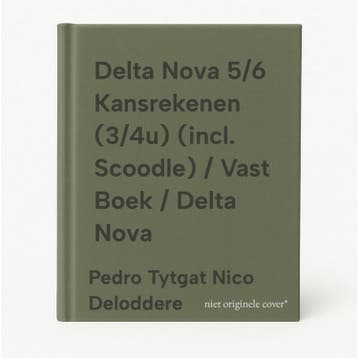 Delta Nova 5/6 Kansrekenen (3/4u) (incl. Scoodle) / Vast, Boeken, Verzenden, Gelezen, Pedro Tytgat Nico Deloddere