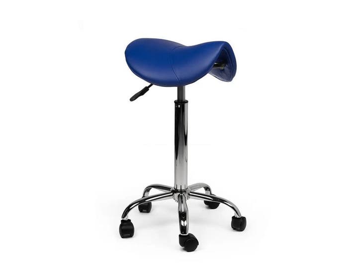 Zadelkruk Blauw - Hoge uitvoering, Maison & Meubles, Tabourets