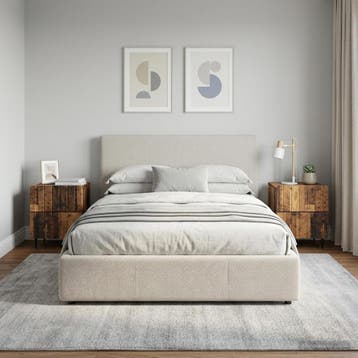 vidaXL Nachtkastje 2 st Oud hout 43 x 34,5 x 49,5 cm Bewerkt, Verzenden, Nieuw