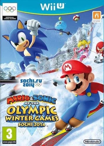 Mario & Sonic op de Olympische Winterspelen Sotsji 2014 (..., Ophalen of Verzenden, Zo goed als nieuw