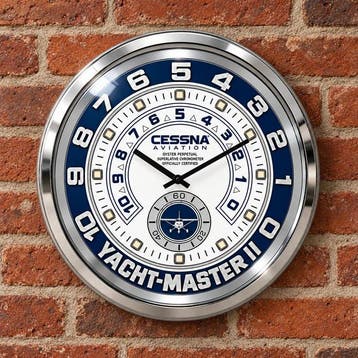 Cessna Aviation – Yacht-Master II geïnspireerde decoratieve
