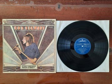 Rod Stewart, Frank Marino and Gerry Rafferty - 7 x LP albums