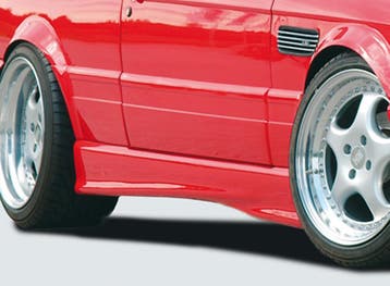 Rieger side skirt | 3er E30 - Cabrio, Coupé, 2-drs. | r stuk, Verzenden, Nieuw, BMW