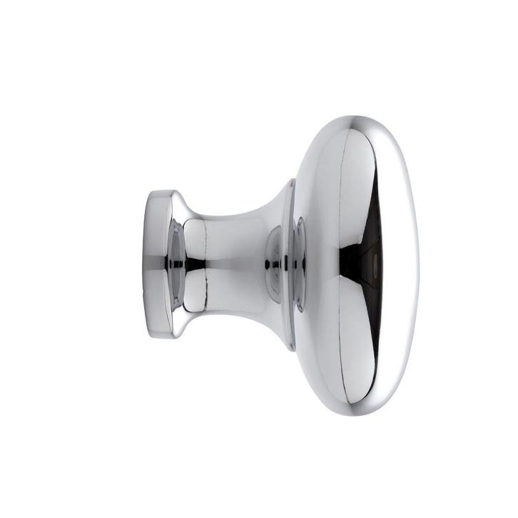 Meubelknop 38 mm in glanzend nikkel - De Oude Deurklink, Doe-het-zelf en Bouw, Hang- en Sluitwerk, Klink of Kruk, Nieuw, Koper of Messing