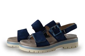 Ara Sandalen in maat 37 Blauw, Sandalen of Muiltjes, Zo goed als nieuw, Ara, Verzenden