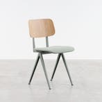 Galvanitas S16 stoel - Heruitgaves van een oude schoolstoel, Nieuw, Hout, Industrieel, design, schoolstoel, stalen,  schoolchair