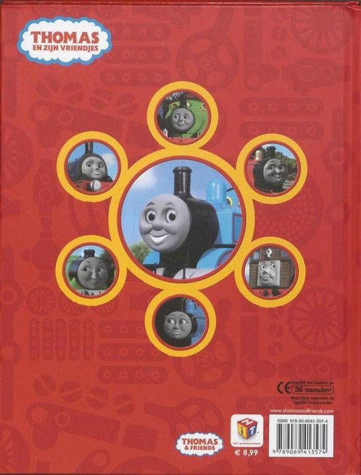Treinpret met Thomas / Thomas de Stoomlocomotief, Boeken, Kinderboeken | Jeugd | 10 tot 12 jaar, Gelezen, Verzenden
