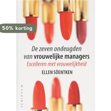 De zeven ondeugden van vrouwelijke managers / Scriptum, Verzenden, Zo goed als nieuw, E. Soentken
