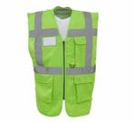 Veiligheidshesje met rits lime, Doe-het-zelf en Bouw, Veiligheidskleding, Verzenden, Nieuw