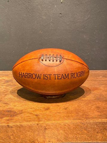 Antique Rugby ball - 4 panel - vintage rugbybal, Nieuw