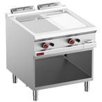 Bak-/Grillplaat | OPTIMA 900 | Gas | Glad/Gegroefd, Verzenden, Nieuw in verpakking