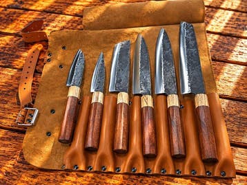 japanese - Keukenmes - Kitchen knife set - koksmes - puur