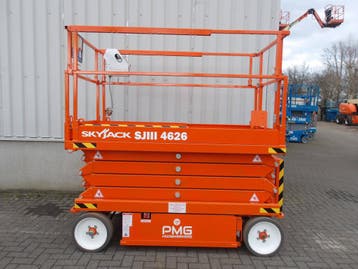 Veiling: Schaarhoogwerker SkyJack SJ4626 Elektrisch 9.92m 20, Ophalen