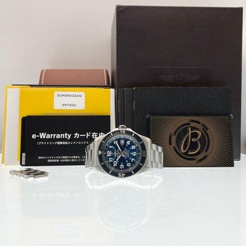 Breitling - Superocean - A17392 - Homme - 2018, Handtassen en Accessoires, Horloges | Heren, Nieuw