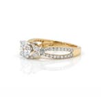 Bague de fiançailles - 14 carats Or jaune - 1.45ct. tw., Bijoux, Sacs & Beauté