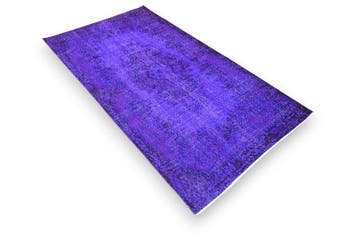 Paars vintage - Vloerkleed - 210 cm - 115 cm -  handgemaakt, Huis en Inrichting, Nieuw