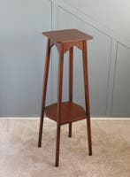 Plantentafel - Hoge Bijzettafel ( 99 cm ) - Hout