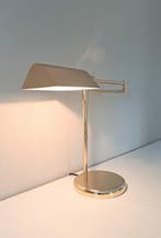 Bankierslamp - Fraaie Notarislamp - messing - 8,5 KG!, Nieuw