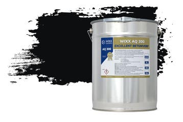 Wixx AQ 300 Excellent Betonverf RAL 9005 | Gitzwart 2.5L, Verzenden, Nieuw