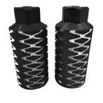 Voetsteunen Pegs Bmx Freestyle 110 Mm Alumunium Zwart 2, Ophalen of Verzenden, Nieuw