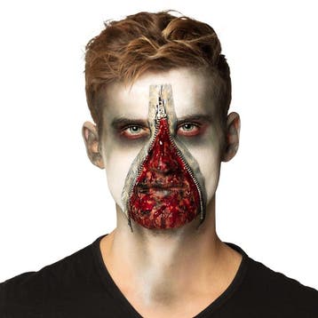 Halloween Schminkset Zombie Rits, Hobby & Loisirs créatifs, Verzenden